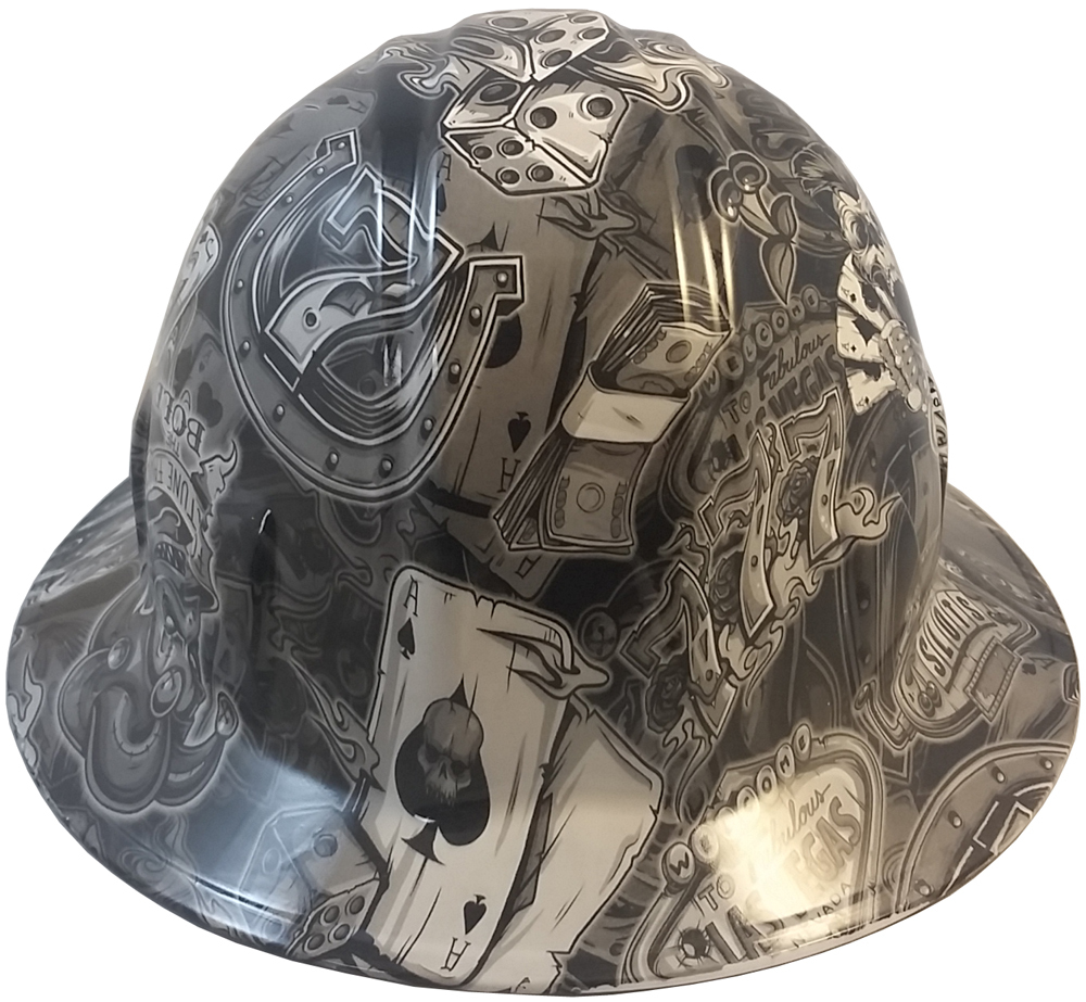 Vegas Baby Hydro Dipped Hard Hats